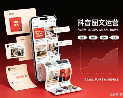 峄城抖音图文代运营服务